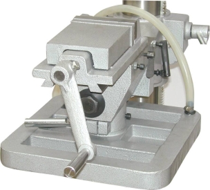 Perceuse sur colonne 400V 1840W 1,80m CM3 250kg avec étau réversible