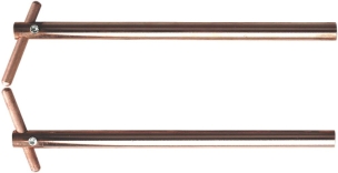 Bras avec électrodes pour soudeuse par point 350mm - jeu de 2 pcs
