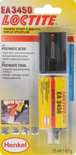 Résine poxymatic acier EA3450 - seringue 24ml