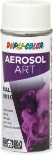 Peinture RAL 9010 satin blanc - aérosol de 400ml
