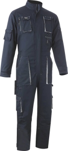 Combinaison de travail marine/gris 1 zip taille L