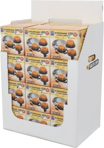 Gyrophare LED rotatif à fixer - box de 24 pcs Gyrophare LED rotatif à fixer - box de 24 pcs