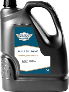 Huile pour moteur diesel E5 15W40 - lot de 4 bidons de 5L