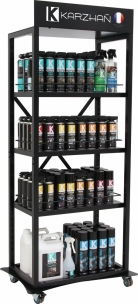 Implantation présentoir métallique Karzhañ 20/80