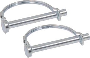 Goupilles à arceau 8mm 76mm - blister de 2 pcs