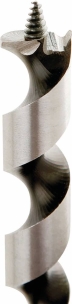 Mèche bois spirale unique queue hexagonale Ø25mm-long 460mm - tube brochable de 1 pièce