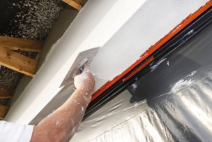 Ruban adhésif PE - orange spécial bâtiment 50mmx33m