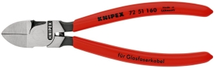 Pince coupante pour câbles fibres optiques avec ressort 160mm