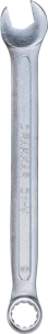 Clé mixte de 9mm tête polie - carte