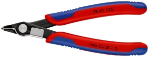 Pince coupante de précision Super Knips® 125mm Tête étroite Serre fils Bi-mat.