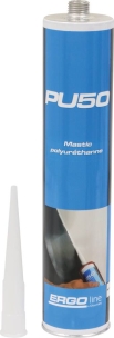 Mastic colle polyuréthane blanc adhére multi-support - lot de 12 cartouches de 310ml