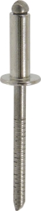 Rivet inox /inox A2 tête plate 4,8x14mm - 25 pcs