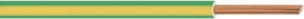 Câble rigide H07V-U jaune/vert 1,5mm² 10m