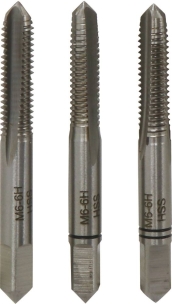 Taraud métaux HSS 3 passes M6