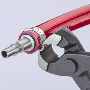 Pince à collier de serrage à oreille frontale