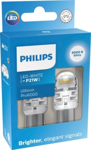 Ampoule LED 12V 2,7W P21 BA15s - blister de 2 pcs