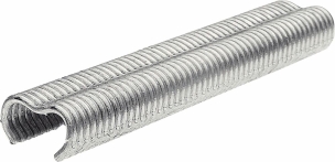 Agrafes grillage glavanisées VR22 5-11mm - blister de 1100 pcs