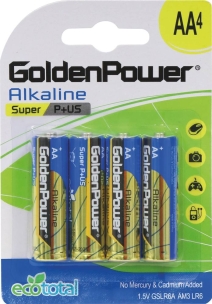 Pile LR6/AA "Super Plus Alcaline" - blister de 4 piles Pile LR6/AA "Super Plus Alcaline" - blister de 4 piles