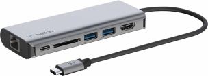 Station d'accueil USB-C 6-en-1