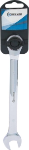 Clé mixte droite à cliquet de 18mm 72 dents - carte