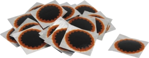 Rustine pour chambre à air ronde 33mm n°1 - boîte de 30 pcs