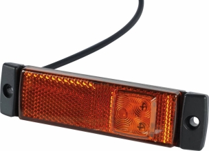 Feu de position LED 10/30V orange à fixer