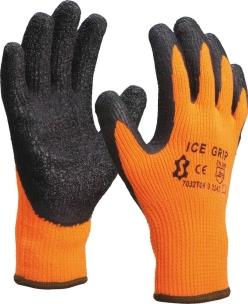 Gants anti froid enduit latex crêpé T9 - carte