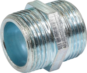 Mamelon mâle/mâle laiton 1"