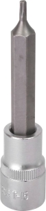 Douille tournevis 1/2" avec embout 100mm Torx® T15