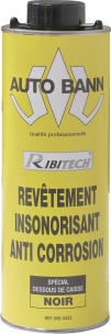 Revêtement insonorisant anti-corrosion bas de caisse pistolable - lot de 12 bidons de 1L