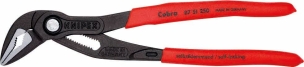 Pince multiprise entrepassée avec bouton poussoir Cobra® effilée 250mm