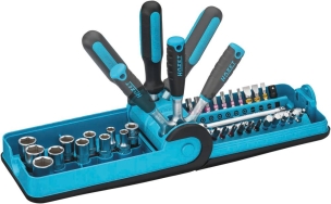 Coffret de douilles 1/4" - 38pcs