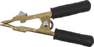 Pince laiton mors plat noire 250A 143mm