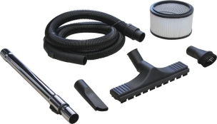 Aspirateur eau et poussière 30L 230V 1200W cuve inox/prise électroportatif