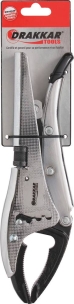 Pince étau à 4 crans 250mm réglage par molette - carte