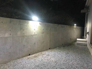 Projecteur LED solaire 500 lumens 5W avec détecteur - pliable