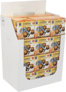 Gyrophare halogène 23W 12/24V magnétique - box de 24 pcs
