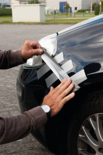 Toile américaine de poche argent 48mmx5m