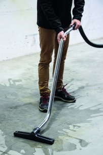 Aspirateur eau et poussière 60L 230V 2400W cuve inox basculante/2 moteurs
