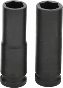 Douilles à chocs 1/2" longues de 10 à 24mm - coffret PVC de 10 pcs