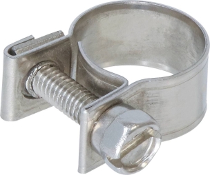 Collier à durite acier inox 9mm de 10 à 12mm - lot de 100 pcs