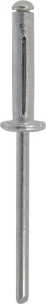 Rivet alu/alu éclaté triform 4,8x24,5mm - 50 pcs