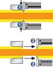 Pince à dénuder automatique multistrip 10 - 195mm - carte