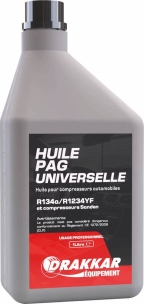 Huile climatisation universelle PAG 1L