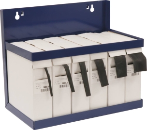 Gaine thermorétractable 3:1 présentoir métallique de 6 boîtes