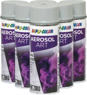 Peinture RAL 7035 gris clair - lot de 6 aérosols de 400ml Peinture RAL 7035 gris clair - lot de 6 aérosols de 400ml