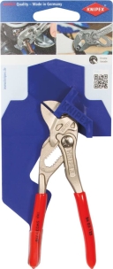 Pince clé gainée 125mm avec bouton poussoir - carte