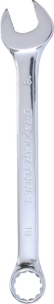 Clé mixte de 18mm full polish - carte