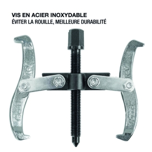 Arrache roulement 2/3 branches - coffret 72 pcs