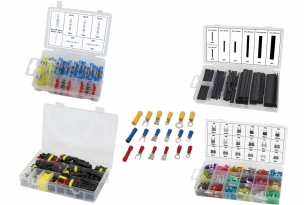 Pack de 4 coffrets électricité et 1 coffret de cosses thermorétractables OFFERT